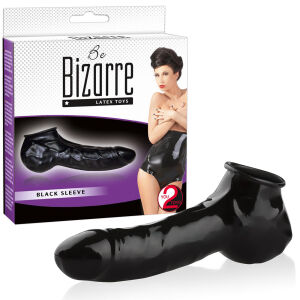 FEKETE LATEX PÉNISZKÖPENY- DSR 0529109