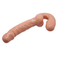 Önállóan hordozható strap-on kettős dildo párok számára pegginghez 25 cm - 70266474 - 3