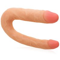 Kettős testszínű dildó, két pénisz, anál szex 36 cm LGBT - 71686407 - 3