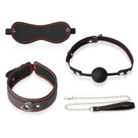 BDSM nyakörv és póráz készlet EROSPACE WILD PLAY C9 4 termék - 79537941 - 6