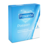 Pasante Passion bordázott óvszer 3db - 71600048 - 2
