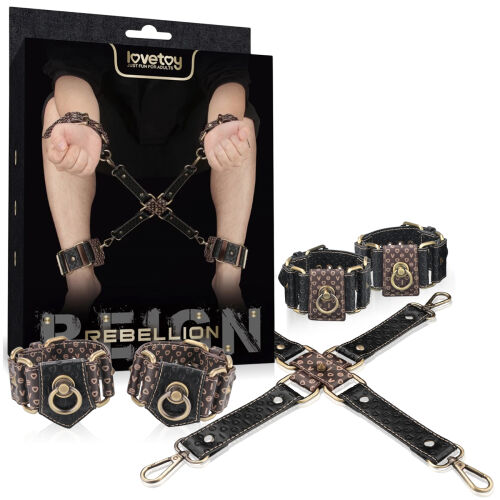 Rebellion exkluzív BDSM készlet kötözéshez bilincsek lábakra és kezekre - 77147754