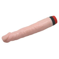 Klasszikus vibrátor, valósághű pénisz, folyékony vibrációval, 22 cm - 79141754 - 3