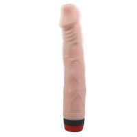 Klasszikus vibrátor, valósághű pénisz, folyékony vibrációval, 22 cm - 79141754 - 2