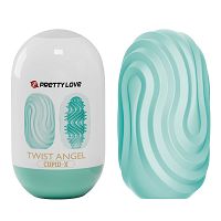 Rugalmas zselés maszturbátor kiemelkedésekkel férfiaknak 9 cm - 76305446 - 4