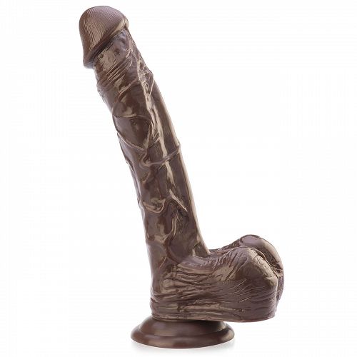 25,5 CM DILDÓ – TAPADÓ KORONGON – JÓKÉPÜ HÍMVESSZŐ – 74594855