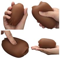 Kétoldalas maszturbátor férfiaknak barna hüvely és ajkak - 73146932 - 4