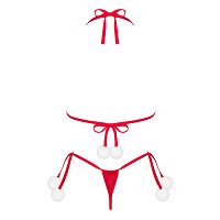 Obsessive Bobble Girl karácsonyi bikini fehérnemű szett - 76421194 - 4