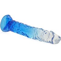 HAJLÉKONY 17 CM GÉL DILDO KÉTSZINÜ MŰHÍMVESSZŐ - 71876786 - 2