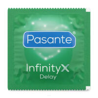 Pasante Infinity X Delay magömléskésleltető óvszer 12 db - 79986046 - 2