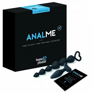 Anális szett pároknak erotikus játék dugó + gyöngyök - 74020151