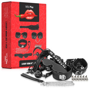 Luxus BDSM készlet EROSPACE WILD PLAY C10 7 darab - 76139335