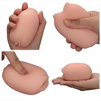 Kétoldalas maszturbátor férfiaknak testszínű hüvely és száj - 71721361 - 4