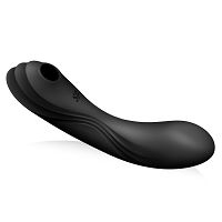 Satisfyer Curvy Trinity vibrátor nőknek légstimulátorral - 75637666 - 3