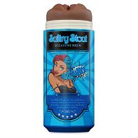 Sultry Stout maszturbátor puha barna tokban - 71144891 - 2