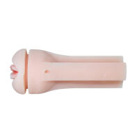 Realisztikus mesterséges hüvely fekete tubusban vagina - 74718327 - 3