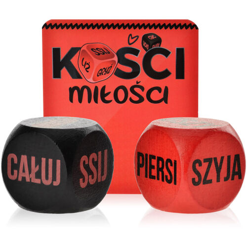 Pikáns szerelmi dobókocka erotikus társasjáték - testrészek és cselekvések - 75181217