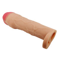 Testszerű élethű pénisznövelő hüvely + 5 cm - 73833366 - 4
