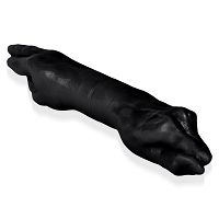 Dupla fekete anális dildo ökölvívásra leszbikusoknak - 77970138 - 2