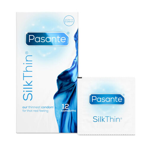 Pasante Silk Thin ultravékony óvszer 12 db - 78650534