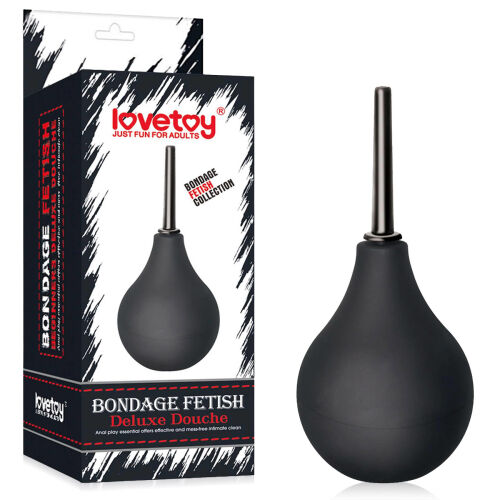 Fekete gumiból készült beöntő körte 160 ml - 70230983