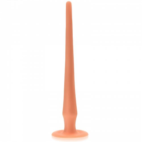 Testszínű rugalmas szilikon anális szonda dildo 35 cm - 70478408