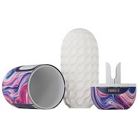 Rugalmas maszturbátor férfiaknak bütykökkel 13 cm - 73200690 - 4