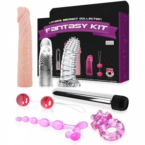 FANTASY KIT 7 ELEMBŐL ÁLLÓ EROTIKUS JÁTÉK KÉSZLET PÁROKNAK - 79819678