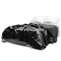 Vízálló fekete vinillepedő 180 × 220 cm - 73667003 - 5