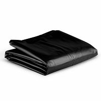 Vízálló fekete vinillepedő 180 × 220 cm - 73667003 - 2