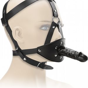 FEJPÁNTOS, KALITKA SZÁJPECEK, PENETRÁCIÓS PÉNISSZEL – BDSM - 80479668