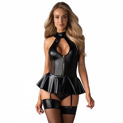 Obsessive latex fűző és bugyi 859-COR-1 - 79874283
