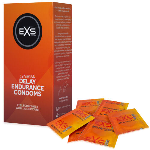 EXS DELAY ejakuláció-késleltető óvszer, 12 db - 75985035