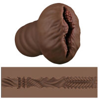 Alien's Pie barna mesterséges vagina maszturbátor férfiaknak - 74644456 - 5