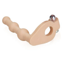 Rezgető erekciós gyűrű péniszre masszírozóval 14 cm - 76609366 - 4