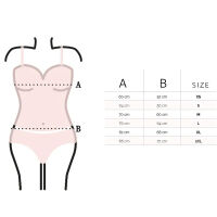 Csábító hálóing és tanga szett Dkaren Maura - 75112059 - 3