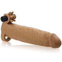 5 CM-EL NAGYOBB HÍMTAG - EGYEDI FELCSATOLÁS A PÉNISZRE REZGÉSSEL ÉS MASSZÍROZÓ PUKLIKKAL - 70649966 - 3