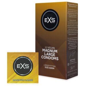 EXS MAGNUM LARGE XL méretű óvszer nagyobb méretekhez (60 mm), 12 db - 70948089