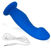 Realisztikus, hajlékony bordázott vibrátor 9 funkcióval, 18 cm - 74267554 - 2