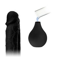 NAGY 26 CM HÍMVESSZŐ EJAKULÁCIÓVAL REÁLIS DILDÓ TAPADÓ KORONGON - 73041081 - 2