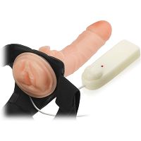 ÉLETHŰ ÜRES PROTÉZIS, VIBRÁLÓ SZAFTOS PUNCIVAL - LBB 010058 - 2