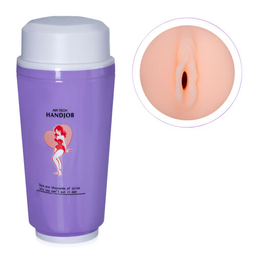 Élethű művagina maszturbátor diszkrét hengerben - 70382733