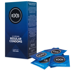EXS COMFY FIT REGULAR klasszikus óvszer 12 db - 71777308