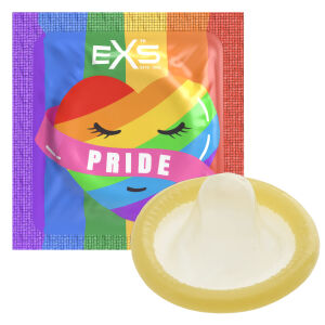 EXS PRIDE vékony óvszer szivárványos csomagolásban - 75817104