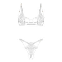 Obsessive Luise Sublim luxus fehér fehérnemű szett - 75763944 - 6
