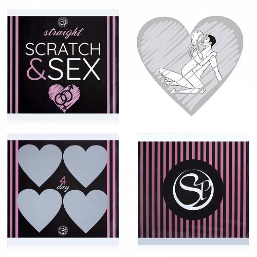 Scratch & Sex Straight erotikus kaparós sorsjegy játék pozíciókkal - 70209849