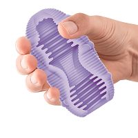 Rugalmas zselés maszturbátor bordákkal férfiaknak, 9 cm - 77700254 - 3