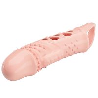 Vibráló péniszfeltét tüskékkel hosszabbító + 2 cm - 75944181 - 4