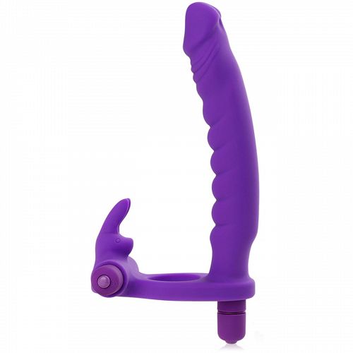 ANAL VIBRÁTOR GYŰRŰVEL – DUPLA PENETRÁCIÓ– 84923024
