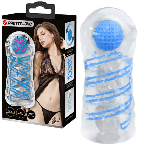 Szoros gél maszturbátor férfiaknak masszírozó golyóval művagina - 72130798